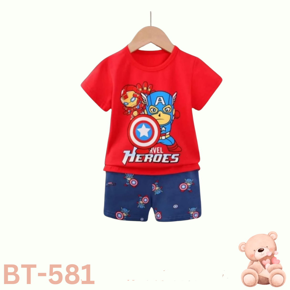 Baby short sleeve t-shirt set