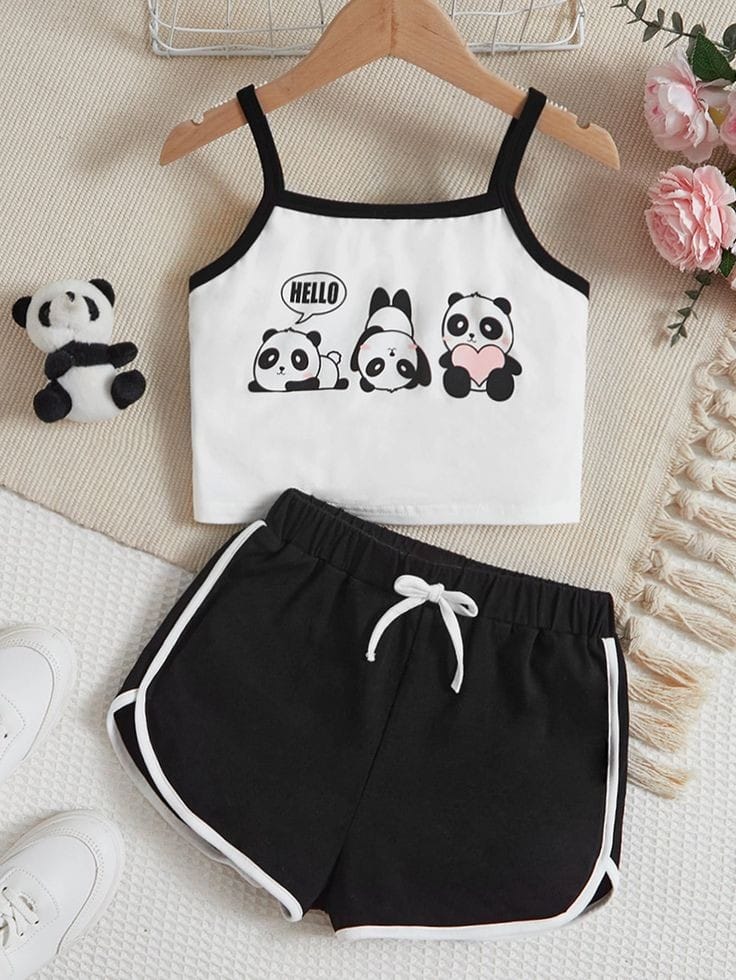 Cute & Comfy Tops-Set for Your Little Princess