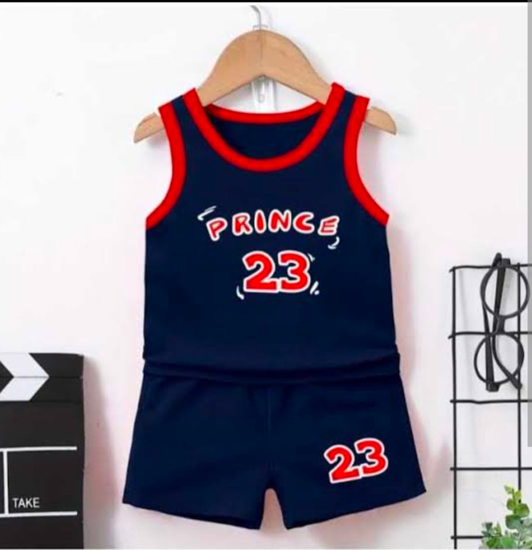 Baby Sleeveless T-Shirt Set