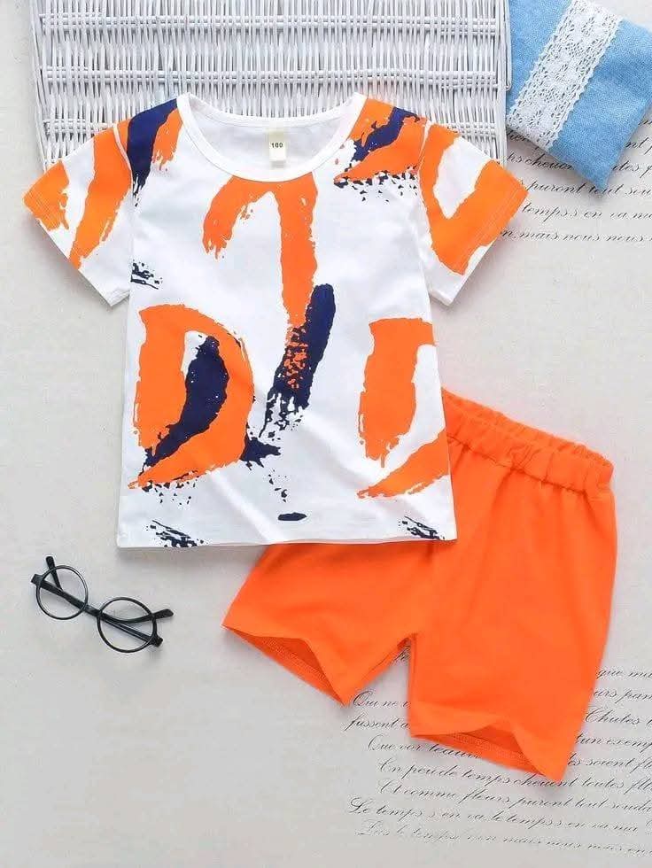 Baby short sleeve t-shirt set