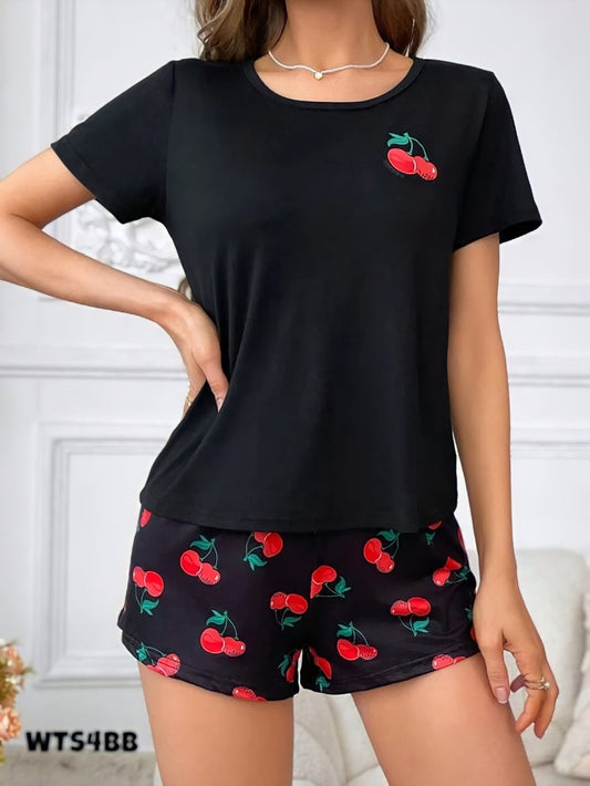 🌸 Stay Cool & Chic – Women’s  Comfortable Short Tops Set 🌸