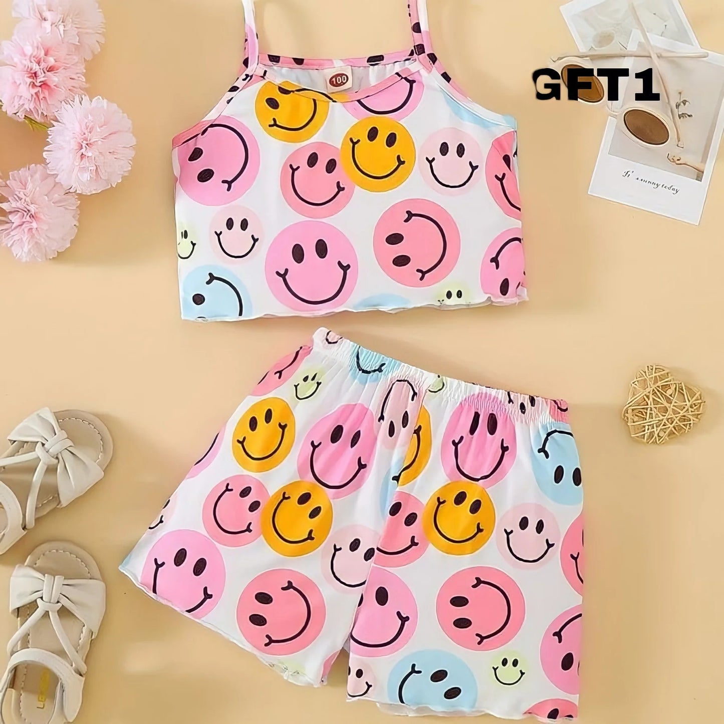 Cute & Comfy Tops-Set for Your Little Princess