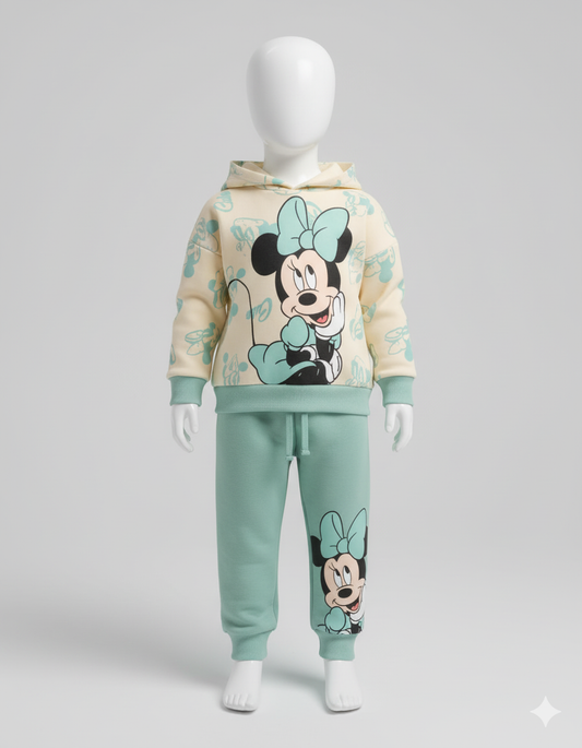 Paste Mickey Mouse Winter Premium Hoodie and Joggers