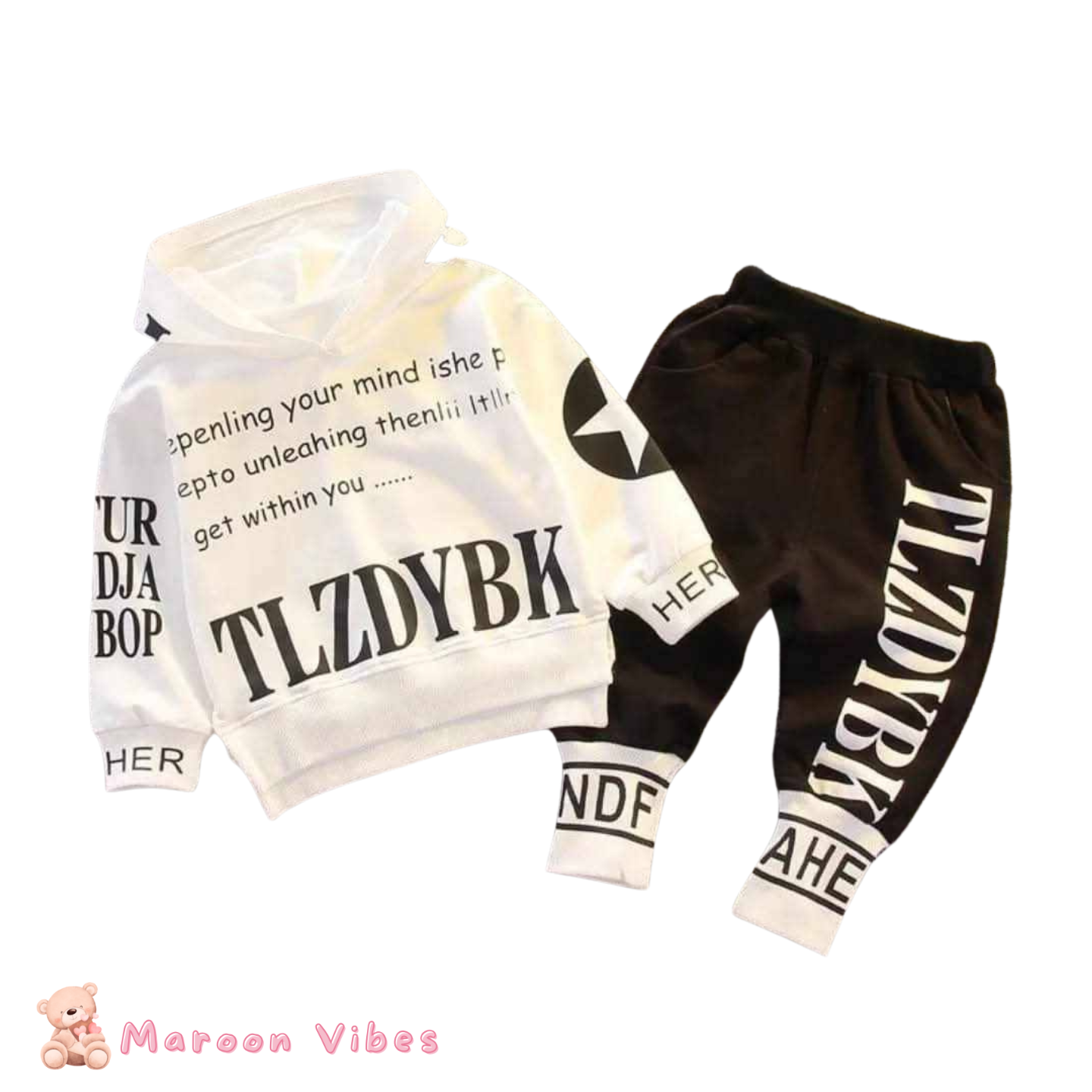 All over Premium Hoodie and Joggers