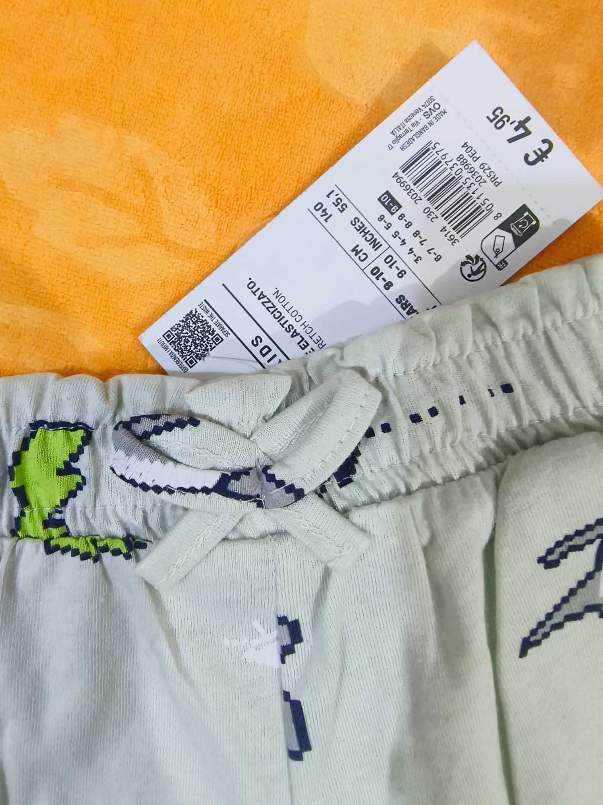 Baby single Cotton Fabric Pant (full Export)