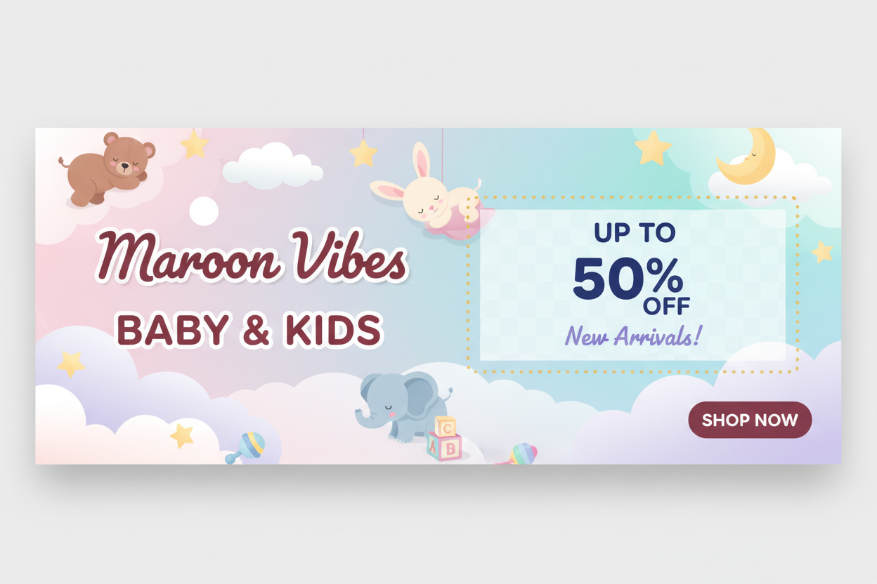 Maroon Vibes Hero Banner