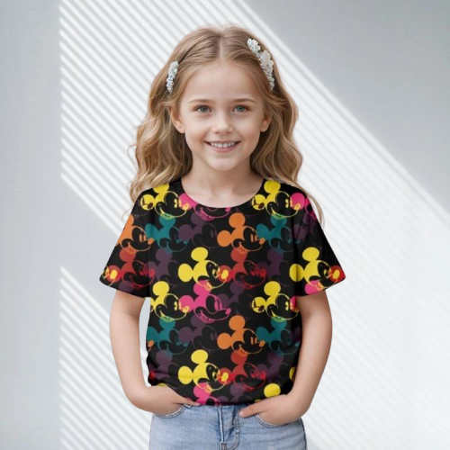 SINGLE T-SHIRT FOR GIRLS(2YEAR-8 YEAR)