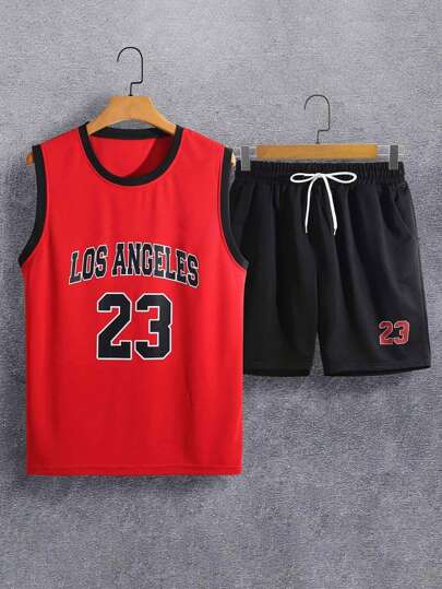 Baby sleeveless t-shirt set